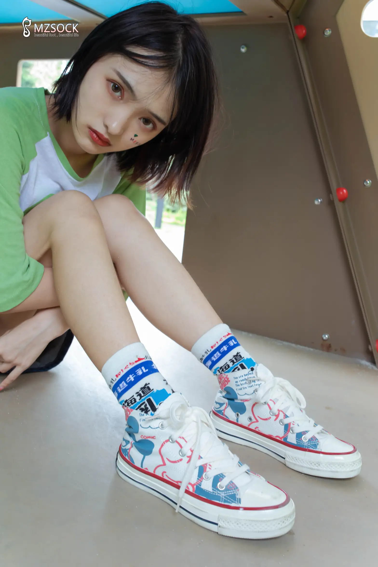 [Mzsock] Love beautiful feet NO.195 Sissi#[74P]-25