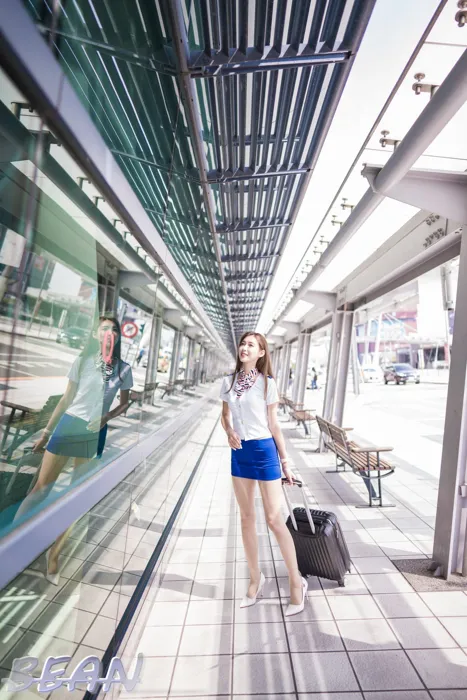 [Mzsock] NO.219 Jin Yunqiao, Taichung High Speed Rail, high heels and beautiful legs, outdoor shot street photography#[81P]-28