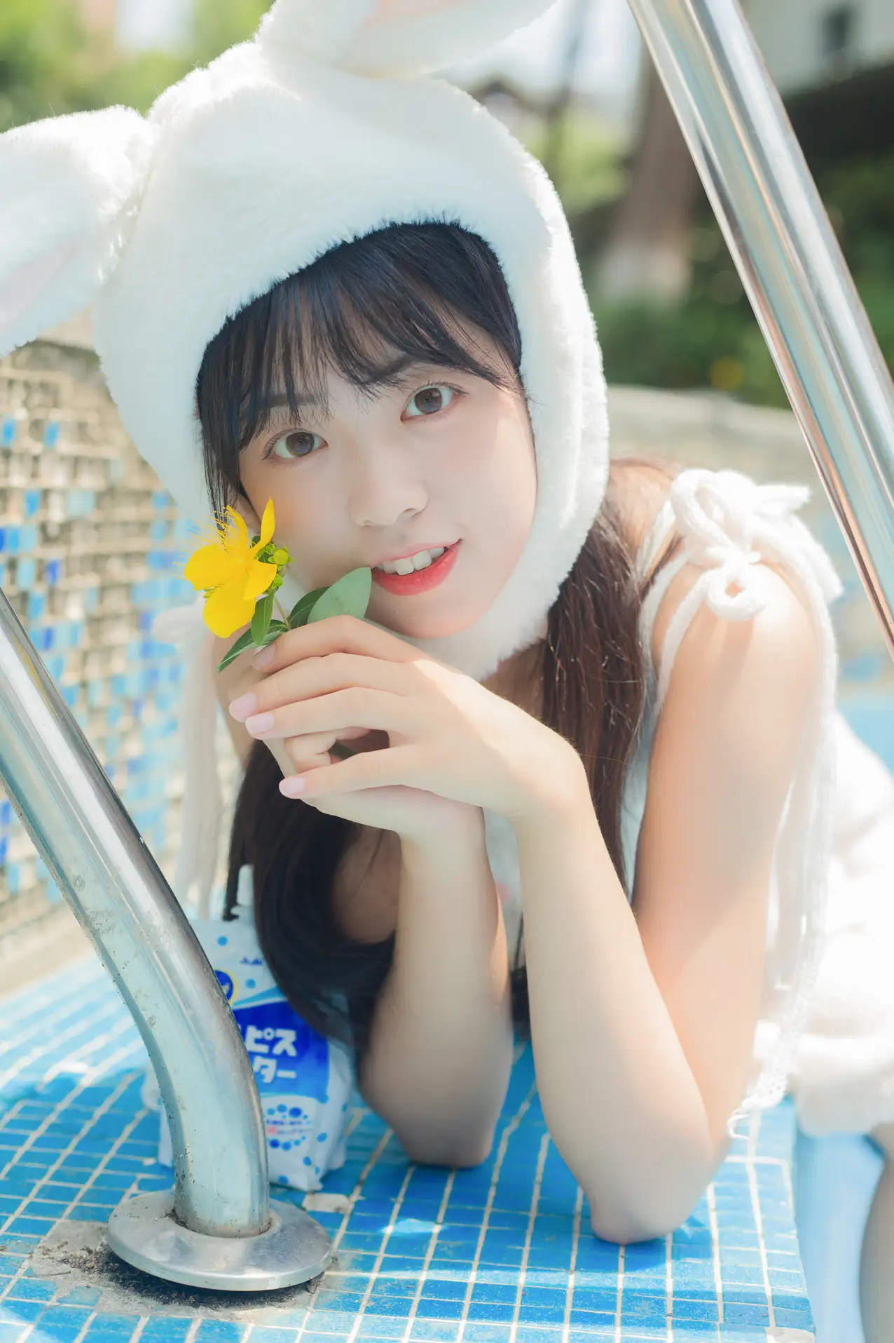 [YITUYU] 2022.07.09 Vol.1429 – Rabbit in the Summer Pool Cute bubbles#[36P]-15